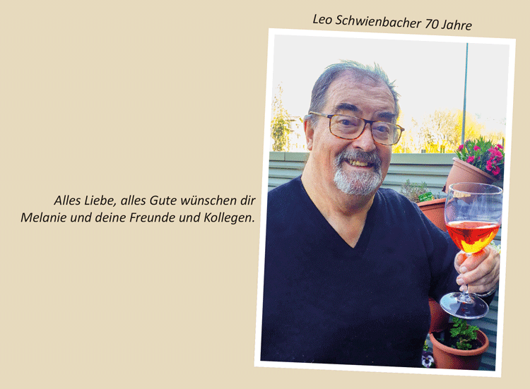 Leo Schwienbacher 70 Jahre