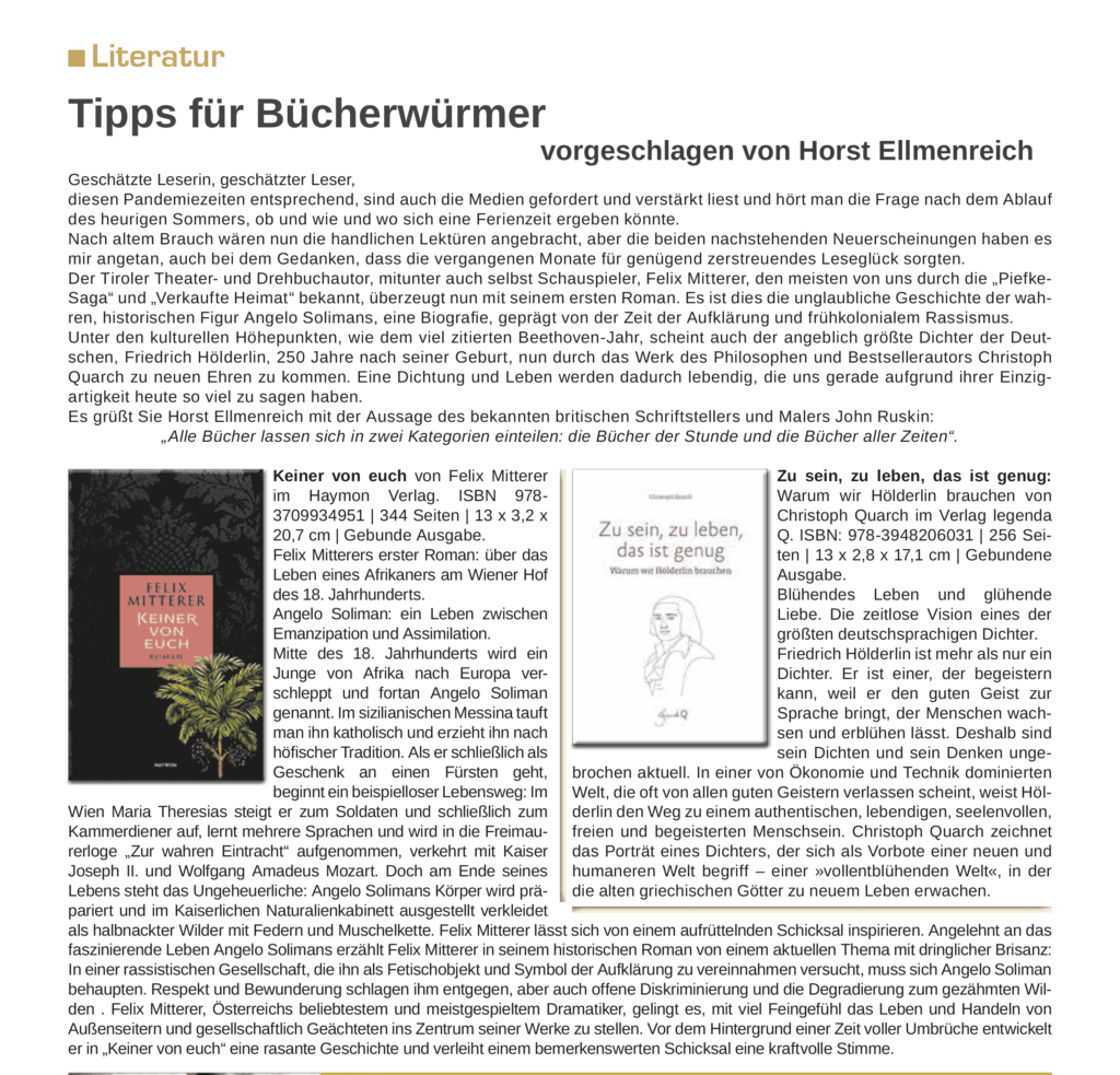 Tipps für Bücherwürmer
