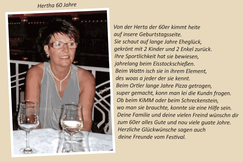 Hertha 60 Jahre